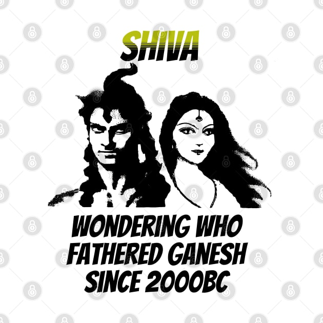 Shiva: Wondering Who Fathered Ganesh Since 2000BC by happymeld