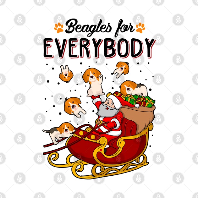 Beagles Christmas by KsuAnn