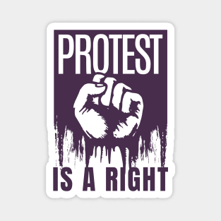 PROTEST IS A RIGHT Magnet