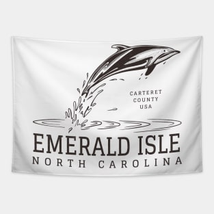 Emerald Isle, NC Summertime Vacationing Dolphin Tapestry