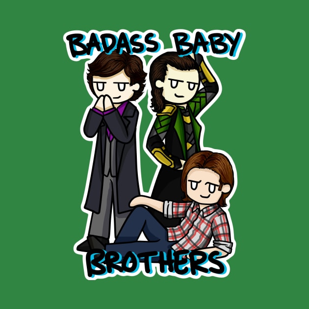 Badass Baby Brothers by AshAroha