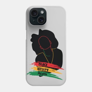 Black History Month, Black Activism, Kwanzaa Black powe Phone Case