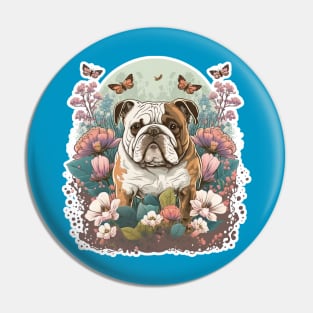 Bull Dog Pin