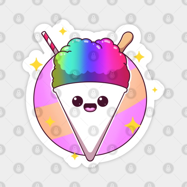Shave Ice Magnet by TheMaskedTooner