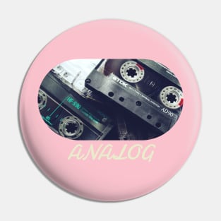 analog shirt Pin