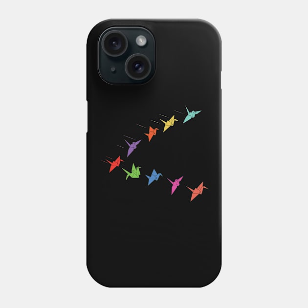 Paper Cranes Phone Case by CrissWild