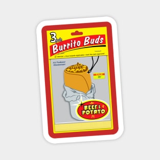 Beef & Potato Burrito Bud Magnet