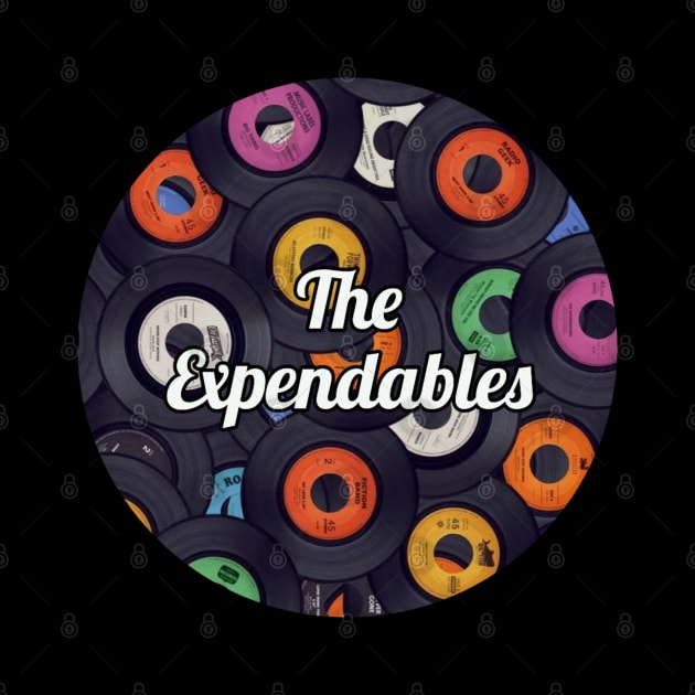 The Expendables / Vinyl Records Style by Mieren Artwork 