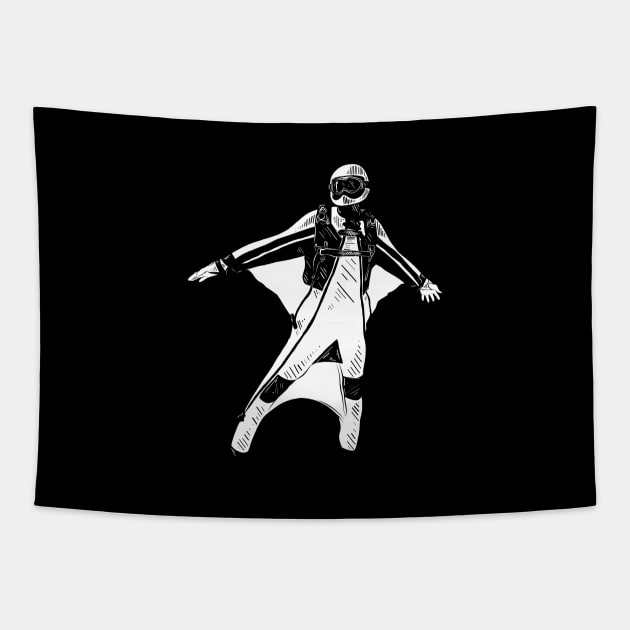 Wingsuit Tapestry by TambuStore