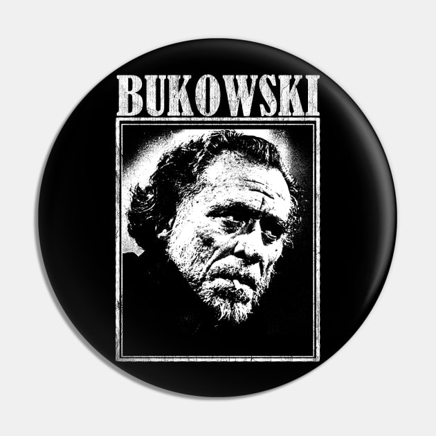 Bukowski Pin by Riso Art