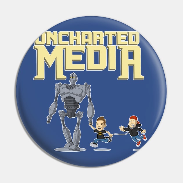 Iron Giant Uncharted Media Pin by Uncharted Media