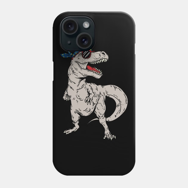 Dinosaur PapaSaurus Dinosaur Shirt Phone Case by DANPUBLIC