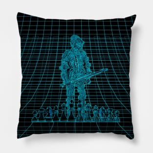 The King game in chess Pillow