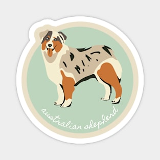 Australian Shepherd Aussie Lover Gift Dog Breed Pet Lover Puppy Magnet