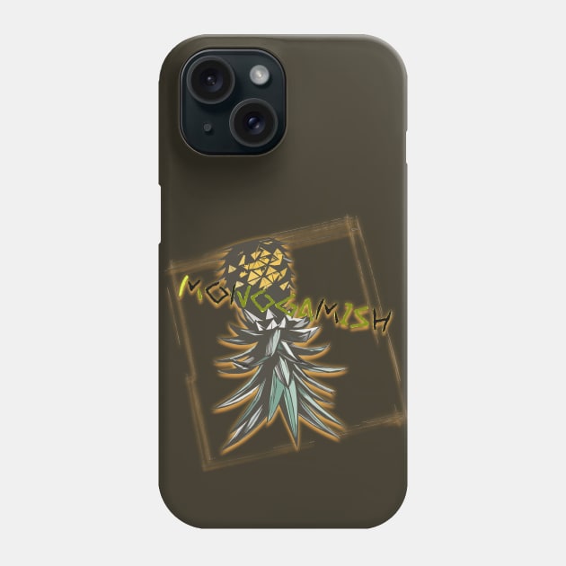 Monogamish upside-down pineapple Phone Case by Vixen Games