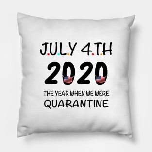 4th of July 2020 Independence Day Pillow