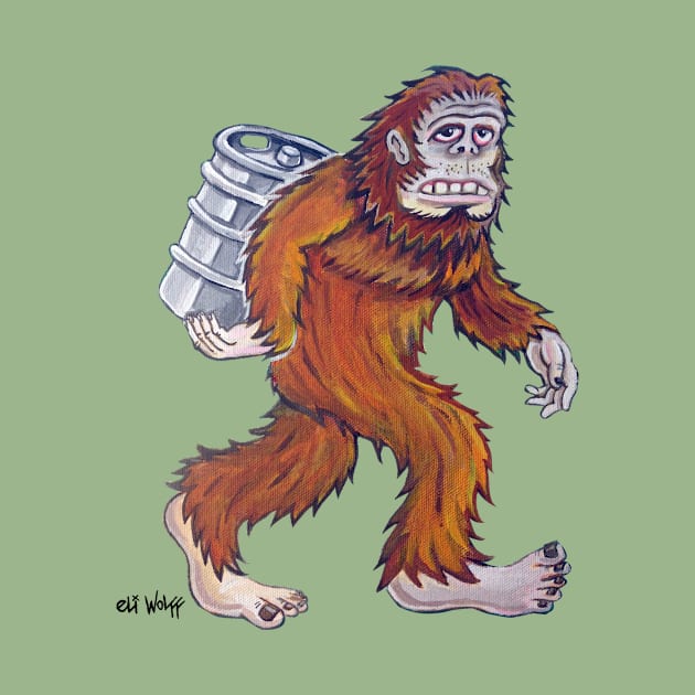 Bigfoot Kegger by eliwolff