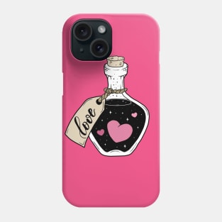 Love in a bottle Phone Case