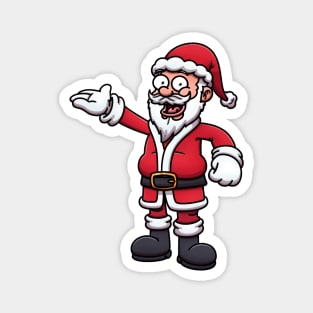 Friendly Santa Claus Magnet