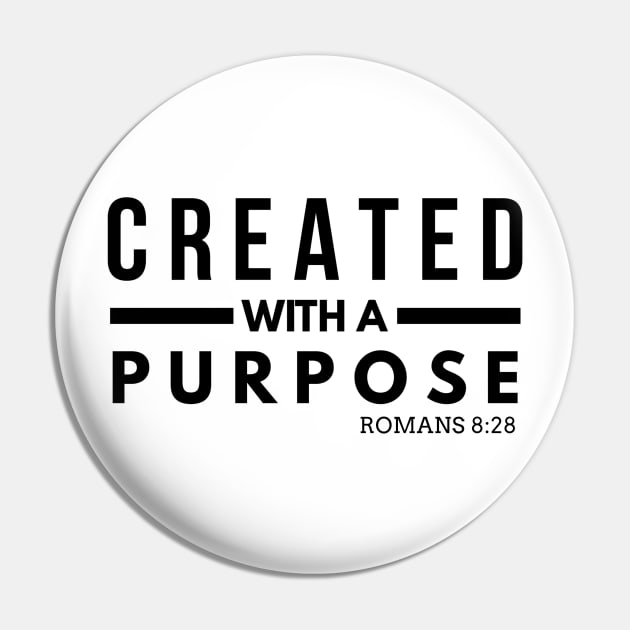 Created With A Purpose Pin by mikepod
