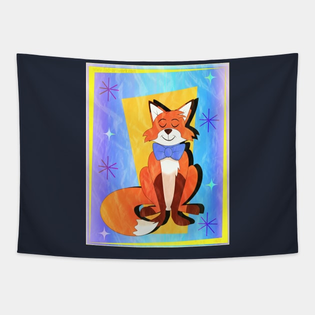 Vinny Vulpine Tapestry by Fad-Artwork