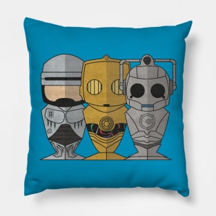 Robots of Sci Fi Pillow