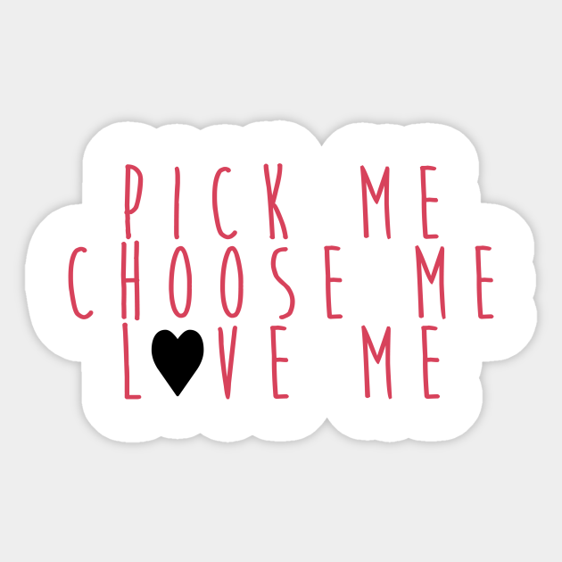 Grey S Anatomy Pick Me Choose Me Love Me Season One Aufkleber Teepublic De