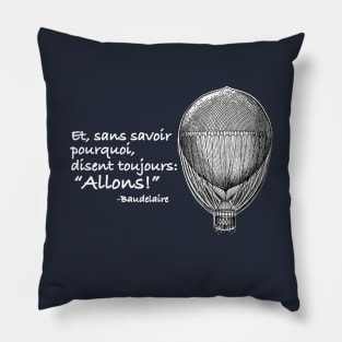 Les Mots d' Impressions de France Pillow