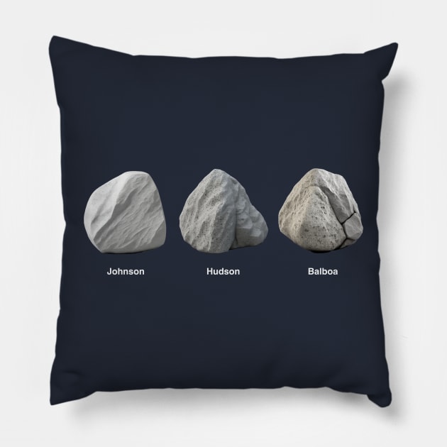 These guys ROCK! Pillow by Shirt for Brains