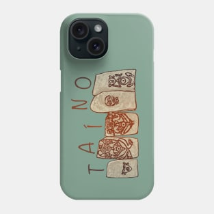 Puerto Rico Taino Rock Symbols Phone Case