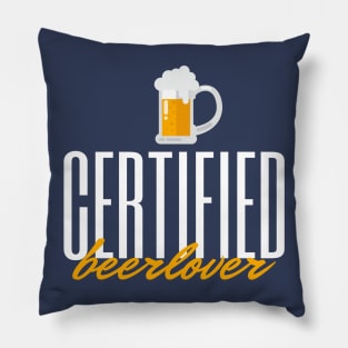 Certified Beerlover Pillow