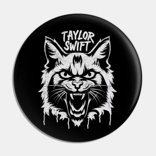 Angry Cat Swift Pin