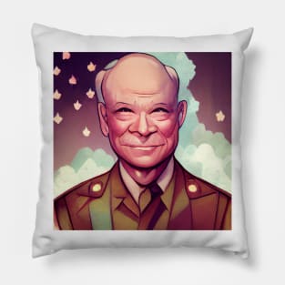 Dwight D. Eisenhower | President of the United States | Comics style Pillow