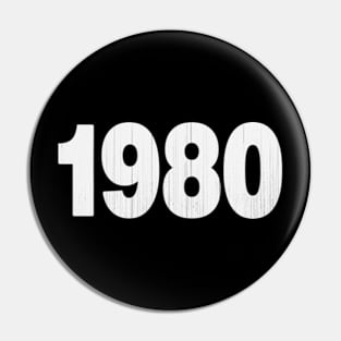 1980 Vintage Pin