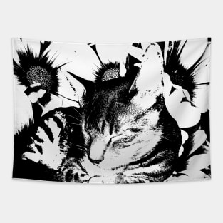 Kitty Garden Tapestry