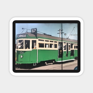 Tram Number 67 Magnet