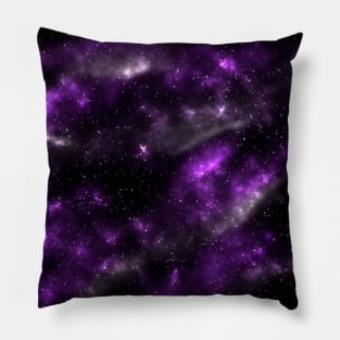 The Purple Galaxy ART Pillow