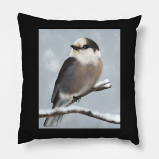 Canada Jay Pillow