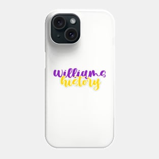 williams college history Phone Case