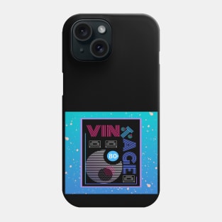 Vintage 1980's Music Phone Case