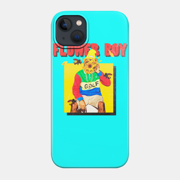 Flower Boy - with title - Tyler The Creator - Phone Case