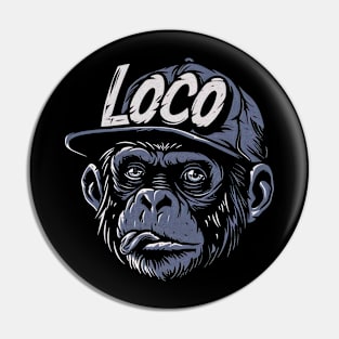 Loco Ape Pin