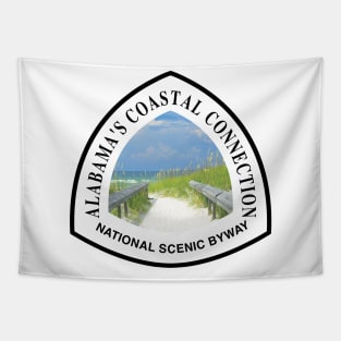 Alabama's Coastal Connection National Scenic Byway trail marker Tapestry