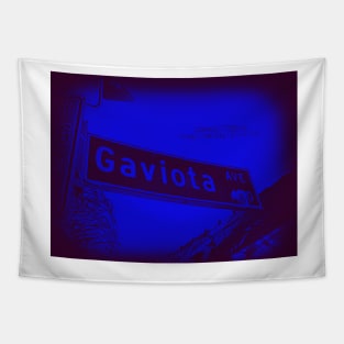 Gaviota Avenue BLU PURP, Long Beach, CA by Mistah Wilson Tapestry