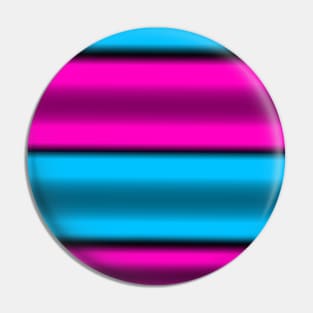 Pink & Blue Horizontal Stripes Pin