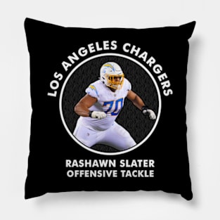 RASHAWN SLATER - OT - LOS ANGELES CHARGERS Pillow