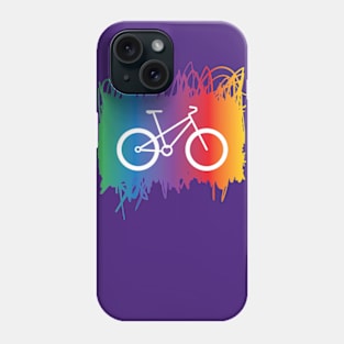 Rainbow bike Phone Case