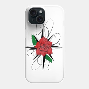 Compass rose Phone Case