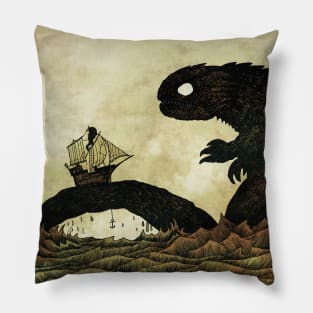 Leviathan & Ship Pillow