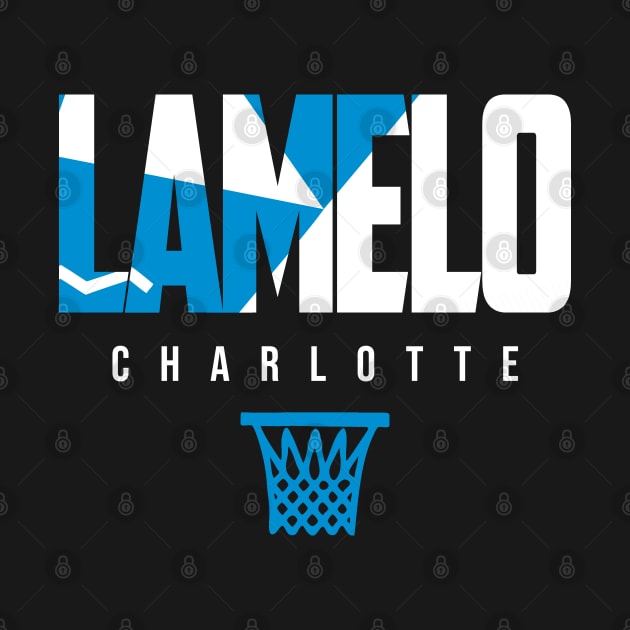 Lamelo Charlotte Basketball by funandgames